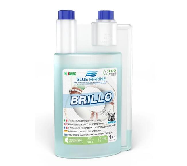 Shampoo A Base Di Cere Pregiate Brillo 1 Kg Blue Marine